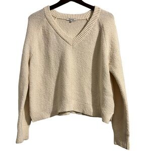 Madewell Cream Knit Sweater